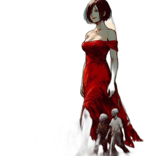 dress, mask, concept art, fantasy art transparent PNG cut-out