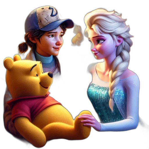 concept art, fantasy art, pixel art, 3d render transparent PNG cut-out
