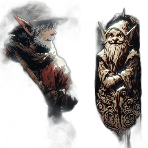 staff, mask, dragon, concept art transparent PNG cut-out