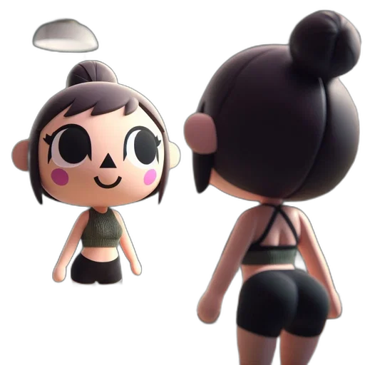 3d render, concept art, cartoon, fantasy art transparent PNG cut-out