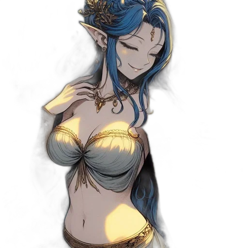 crown, dress, jewelry, concept art transparent PNG cut-out