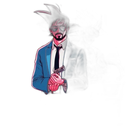 mask, jacket, creature, face transparent PNG cut-out