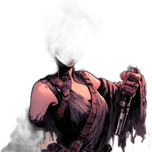 mask, weapon, staff, face transparent PNG cut-out