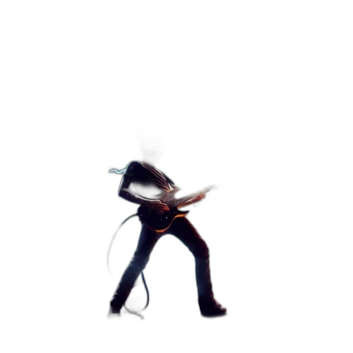 hair, staff, creature, weapon transparent PNG cut-out