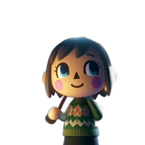 staff, dress, creature, face transparent PNG cut-out