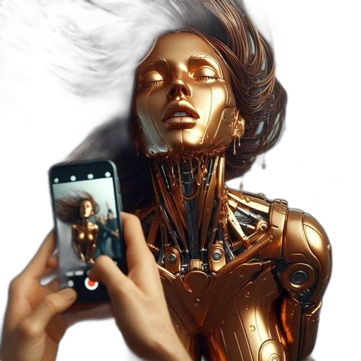 robot, jewelry, face, mask transparent PNG cut-out