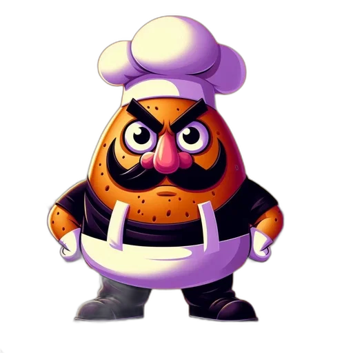 food, staff, animal, hat transparent PNG cut-out