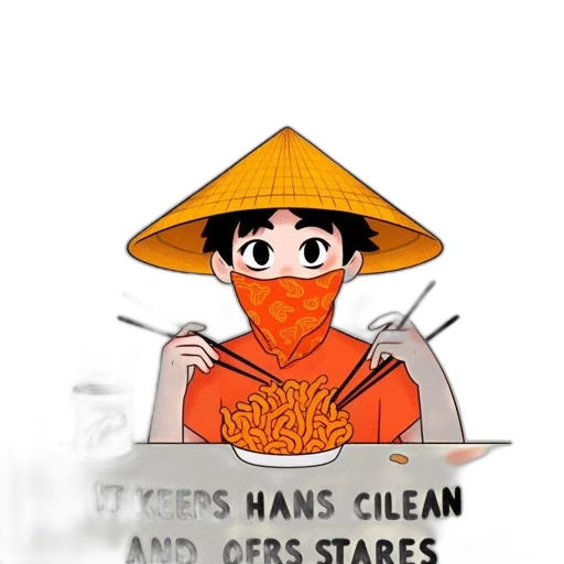 food, hat, staff, mask transparent PNG cut-out