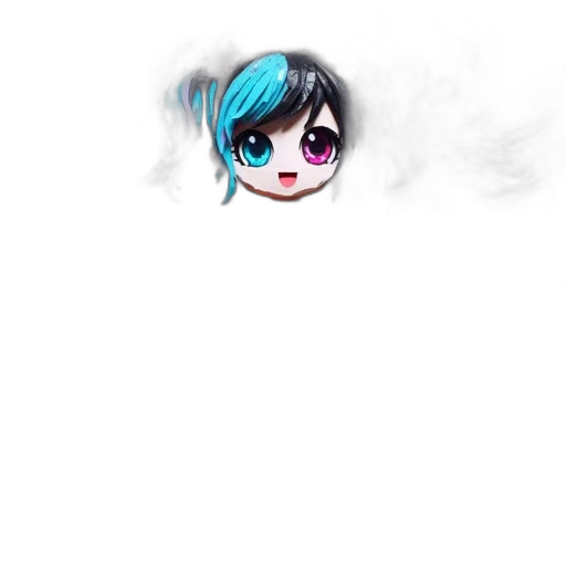 mask, creature, staff, anime transparent PNG cut-out