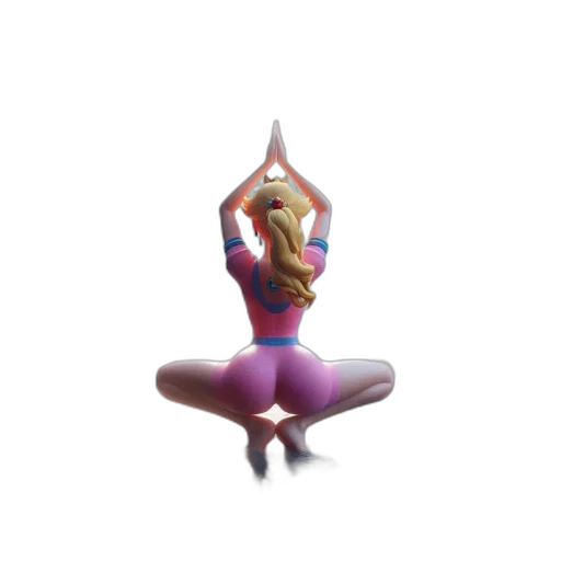 staff, 3d render, vaporwave, concept art transparent PNG cut-out