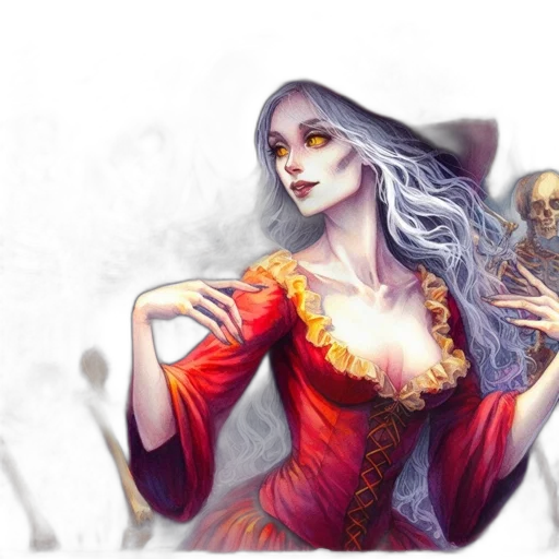 fantasy art, concept art, comic book art, pixel art transparent PNG cut-out