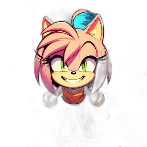 staff, mask, face, creature transparent PNG cut-out