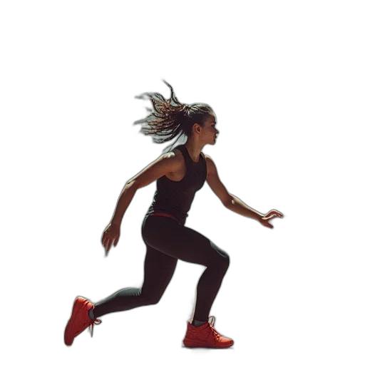 hair, shoes, concept art, photorealistic transparent PNG cut-out