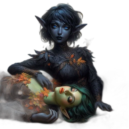 mask, fantasy art, concept art, photorealistic transparent PNG cut-out