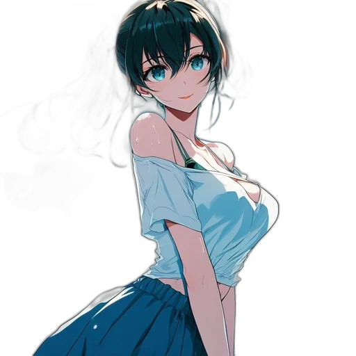dress, staff, robot, weapon transparent PNG cut-out