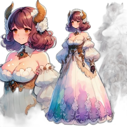 dress, concept art, fantasy art, pixel art transparent PNG cut-out