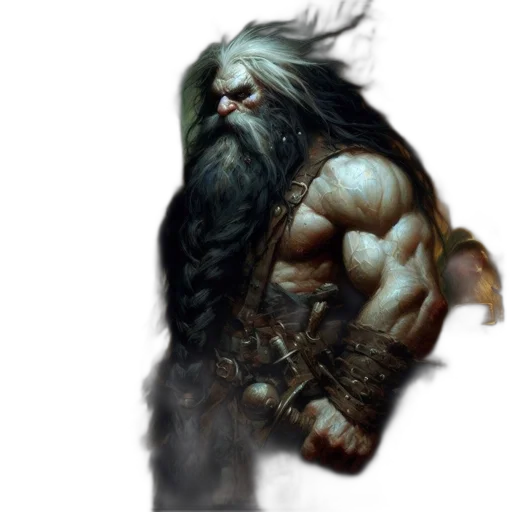 creature, hair, weapon, animal transparent PNG cut-out