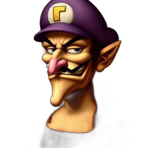 face, hat, mask, staff transparent PNG cut-out