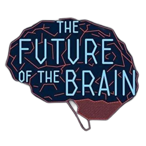 future, brain, book, cover transparent PNG cut-out