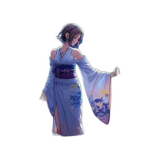 dress, staff, concept art, fantasy art transparent PNG cut-out