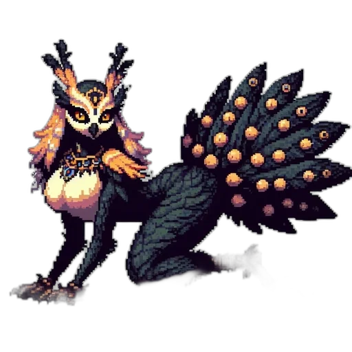 creature, dragon, animal, staff transparent PNG cut-out