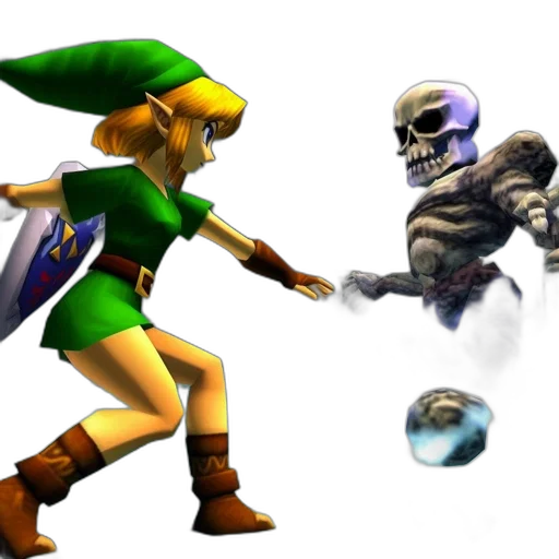 concept art, 3d render, pixel art, green transparent PNG cut-out