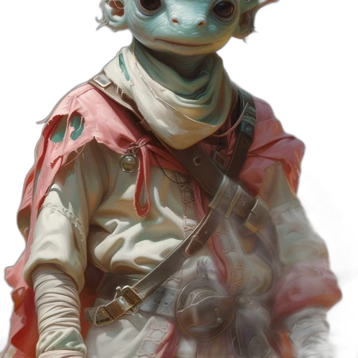 mask, staff, face, creature transparent PNG cut-out