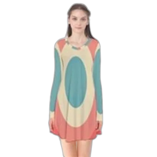 dress, 3d render, pastel, colorful transparent PNG cut-out