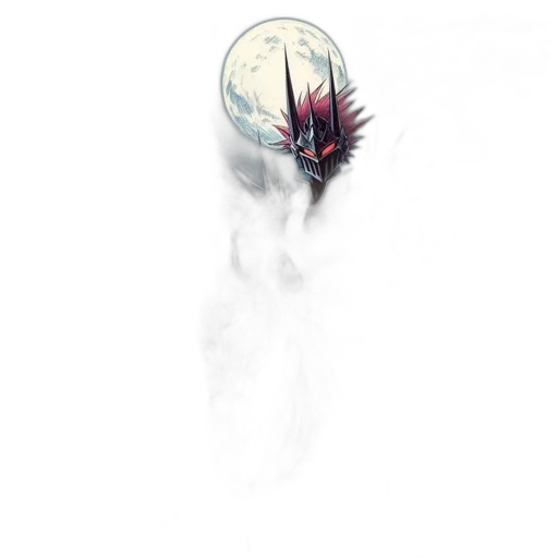 mask, creature, hair, dragon transparent PNG cut-out