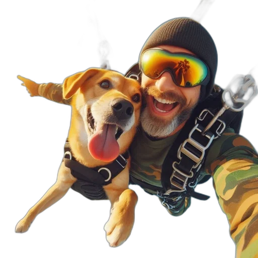 animal, jacket, photorealistic, concept art transparent PNG cut-out