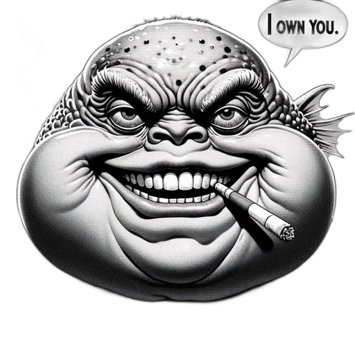 mask, face, creature, photorealistic transparent PNG cut-out