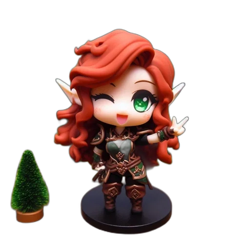 concept art, 3d render, fantasy art, animated transparent PNG cut-out