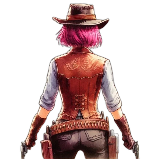 jacket, weapon, hat, staff transparent PNG cut-out