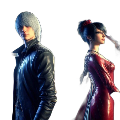jacket, concept art, cyberpunk, 3d render transparent PNG cut-out
