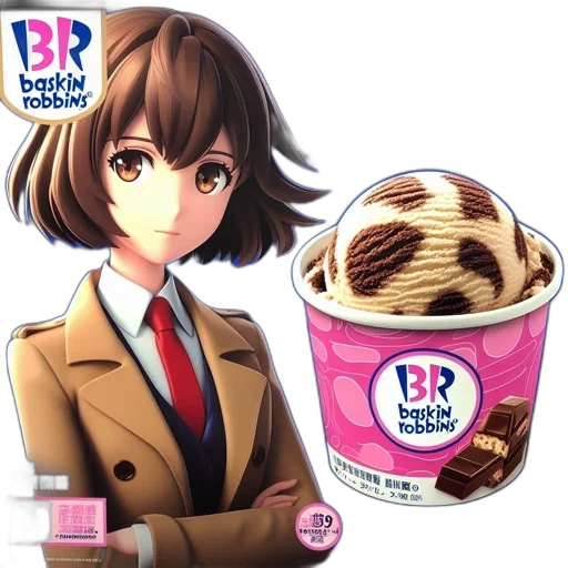 food, vaporwave, anime, 3d render transparent PNG cut-out