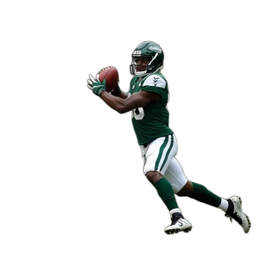 new, york, jets, player transparent PNG cut-out