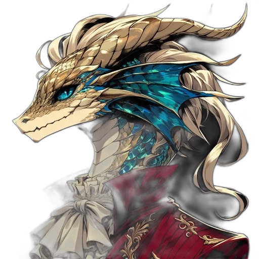 dragon, mask, staff, sword transparent PNG cut-out
