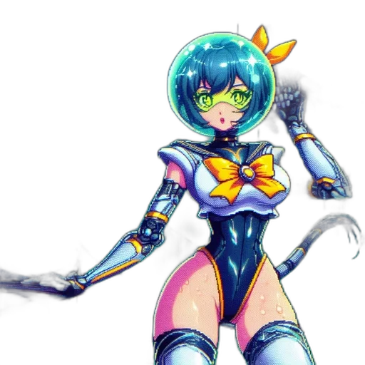 robot, staff, weapon, sword transparent PNG cut-out