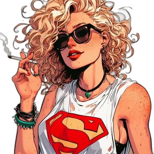 comic book art, cartoon, concept art, fantasy art transparent PNG cut-out