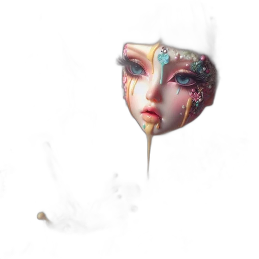 mask, face, umbrella, jewelry transparent PNG cut-out