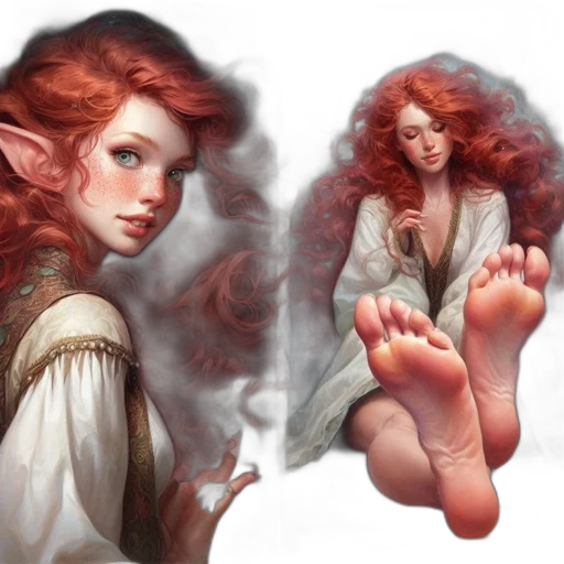 fantasy art, concept art, photorealistic, comic book art transparent PNG cut-out