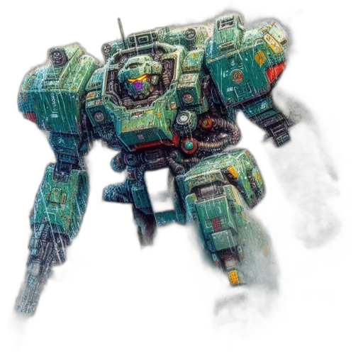 robot, weapon, dragon, concept art transparent PNG cut-out
