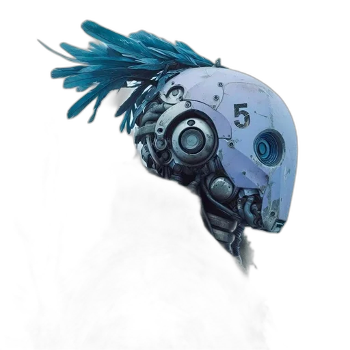 mask, robot, creature, face transparent PNG cut-out
