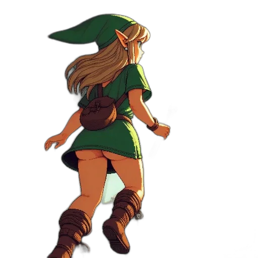 dress, staff, concept art, fantasy art transparent PNG cut-out