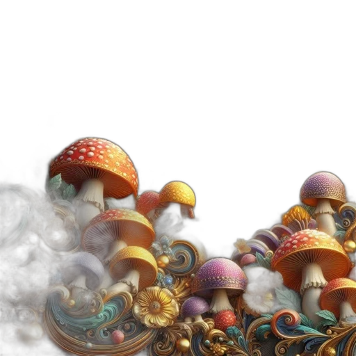 crown, hat, 3d render, concept art transparent PNG cut-out
