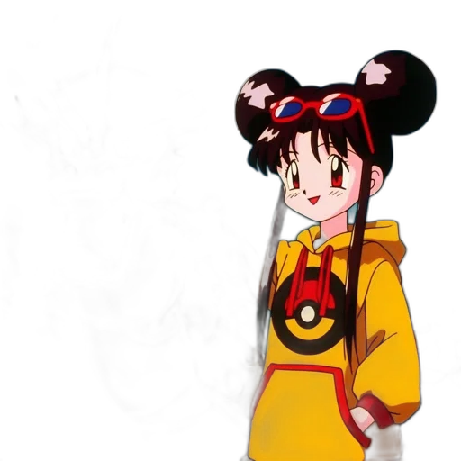 staff, jacket, anime, cartoon transparent PNG cut-out