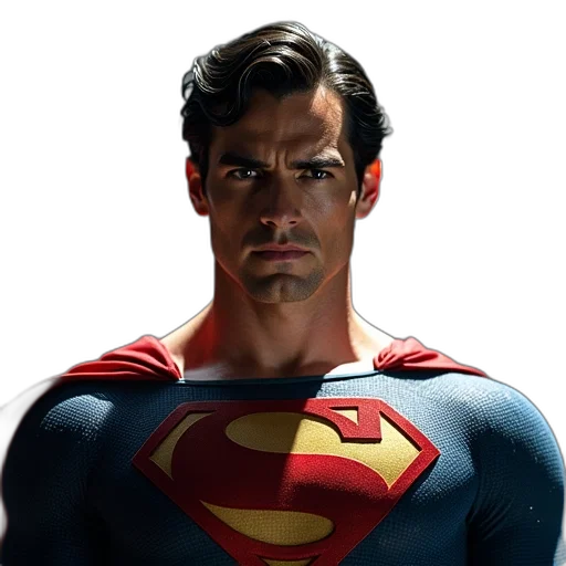 face, comic book art, concept art, photorealistic transparent PNG cut-out