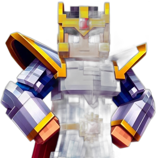robot, weapon, crown, sword transparent PNG cut-out