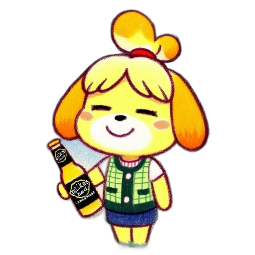 bottle, dress, food, staff transparent PNG cut-out