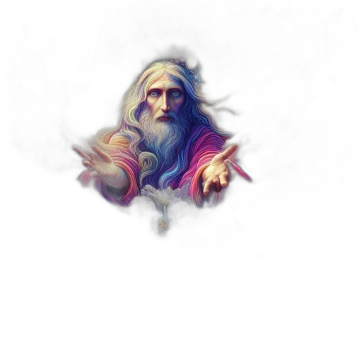 staff, face, fantasy art, concept art transparent PNG cut-out
